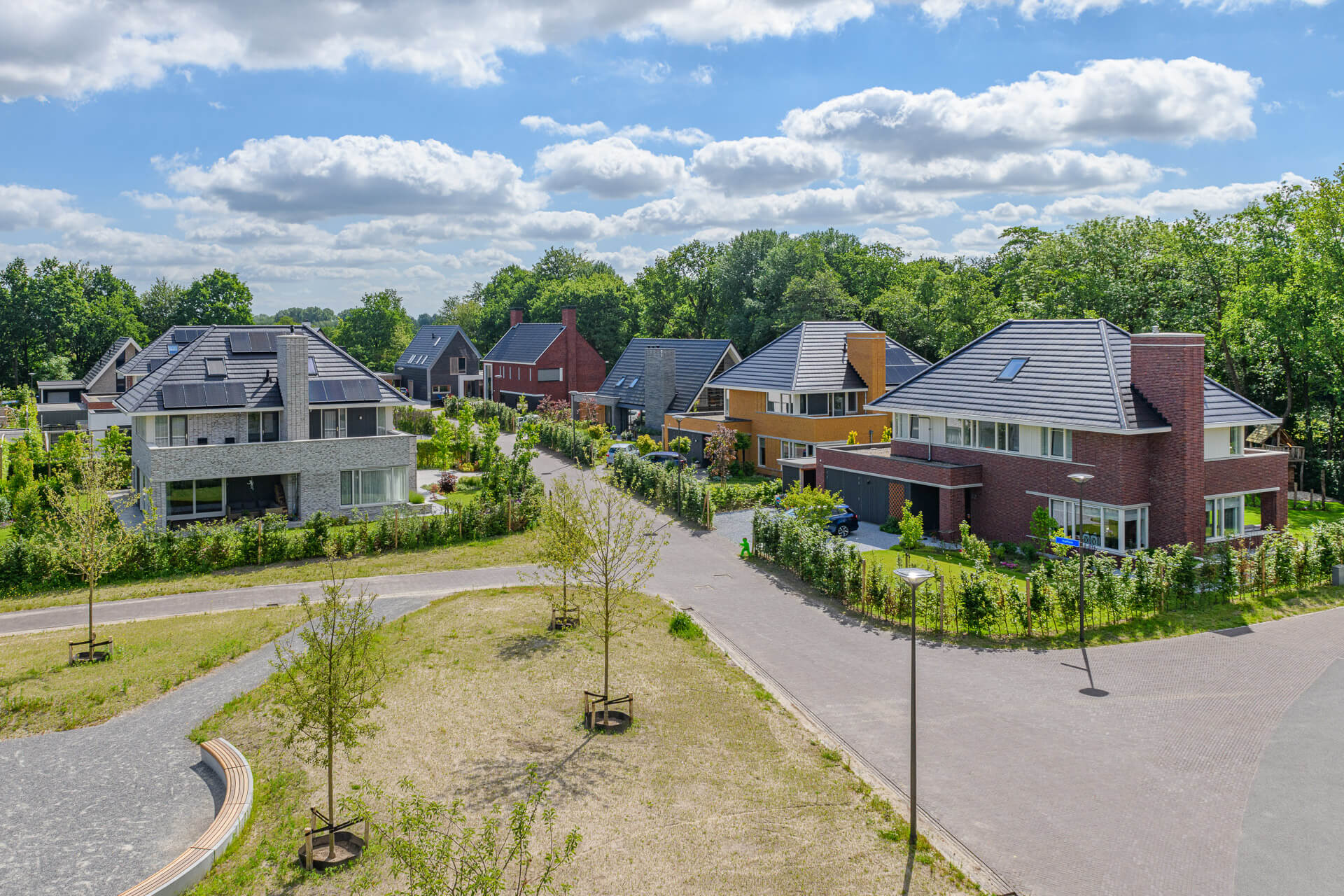 Nieuwbouwvilla's Haren wijk