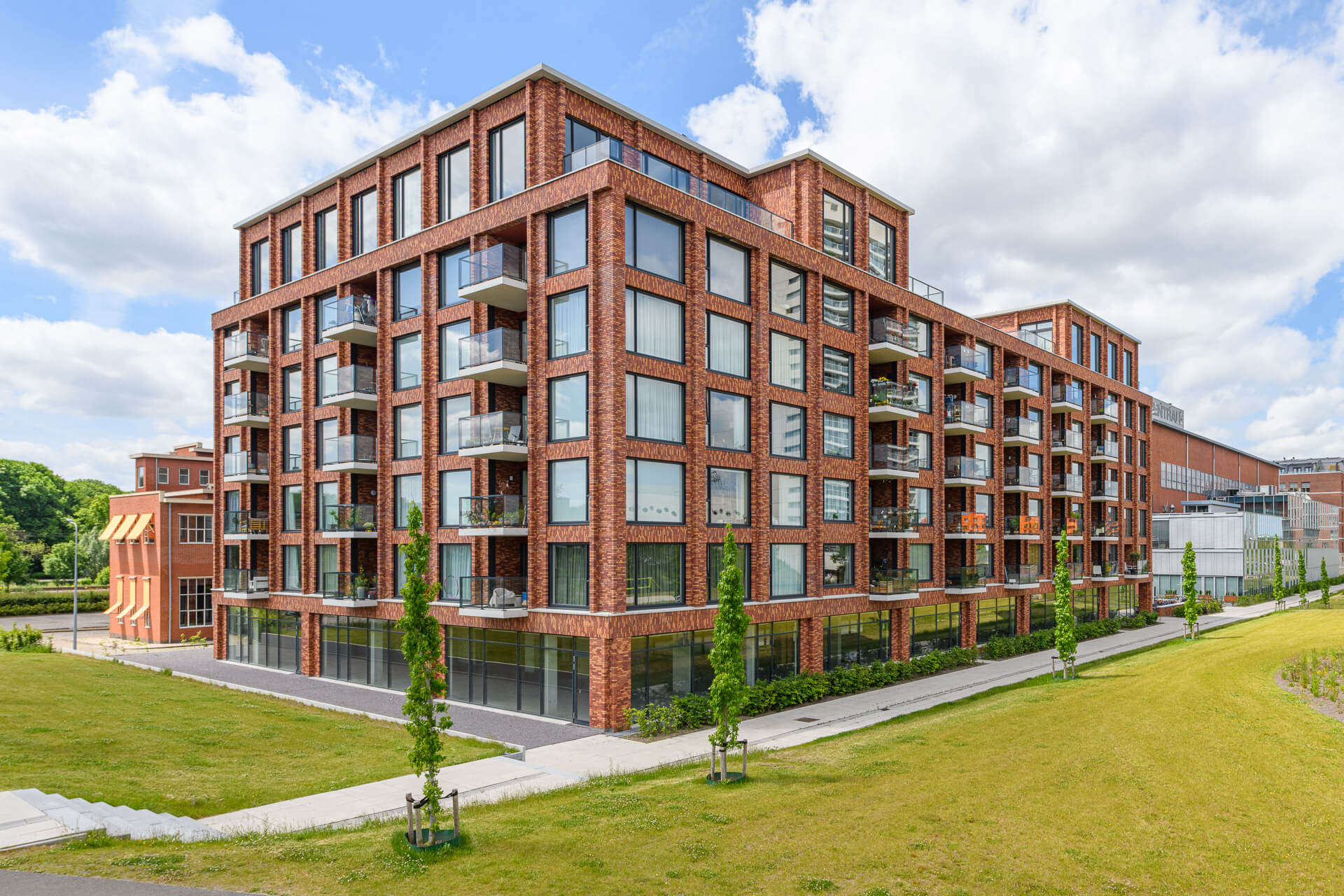 Wooncomplex met Strating stenen